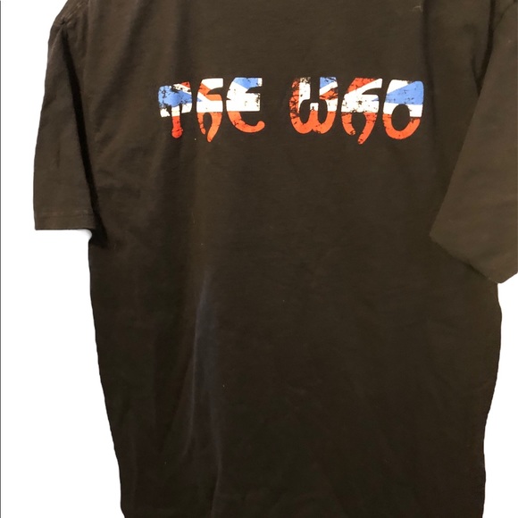 The Who Union Jack Pete double sided Tee T-Shirt Med Cotton - Picture 5 of 5